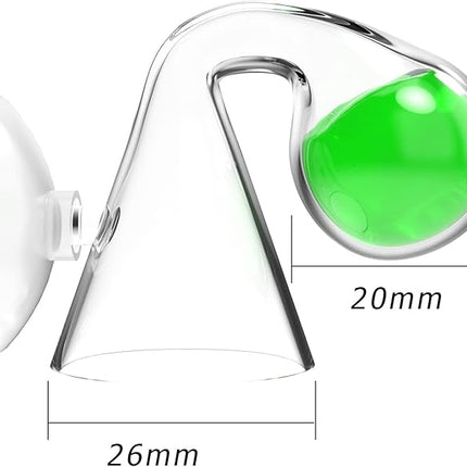 FZONE Aquatic CO2 Glass Drop Checker PH Momitor for Aquarium Plant Fish Tank Test CO2 Kit