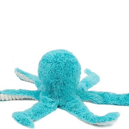 Best Pet Supplies Interactive Squeaky Dog Chew Toy, Ideal Dog Toys for Chewers, Small, Medium & Large Dogs, and Fetch Lovers - Octomutant (Turquoise), Large