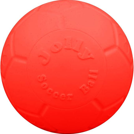 Jolly Pets Medium Soccer Ball Floating-Bouncing Dog Toy, 6 inch Diameter, Orange (SB06 OR)