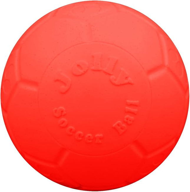 Jolly Pets Medium Soccer Ball Floating-Bouncing Dog Toy, 6 inch Diameter, Orange (SB06 OR)