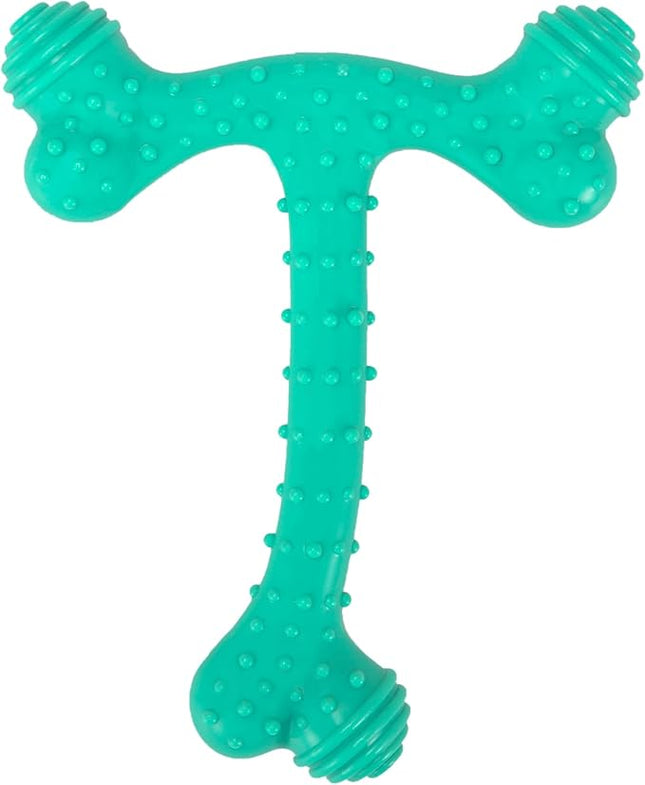 Arm & Hammer Ora-Play T-Bone Dental Chew Toy for Dogs Best Dog Chew Toy for Moderate Chewers Reduces Plaque & Tartar Buildup Without Brushing, Peanut Butter Flavor (Pack of 24)