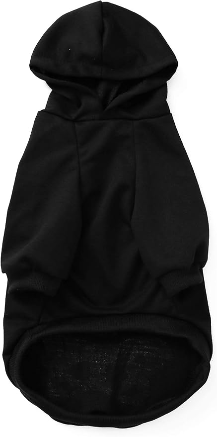 Halloween Pet Dog Cat Skull Hoodies Glowing Skeleton Bones Costume Outfit for Dogs Cats (2XL)