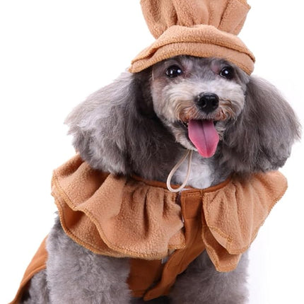 Latte Coffee Dog Costume - Dog Halloween Costume Pet Cosplay Clothes for Small Medium Dogs Puppies Cats for Christmas Birthday Party Photo Props Dress up Accessories Parade Halloween Decorations
