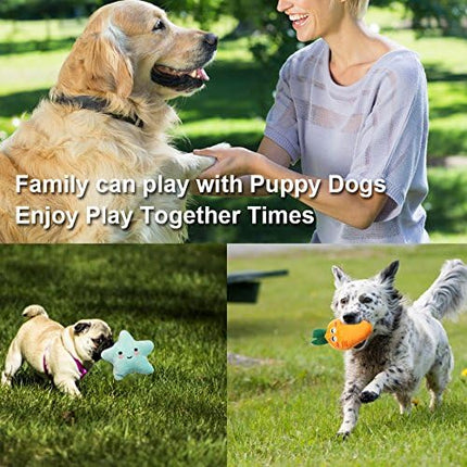 9 Pack Small Dogs Puppy Squeaky Dog Toys,Cute Variety Colors Designs to Bite Anytime, for Small Dogs