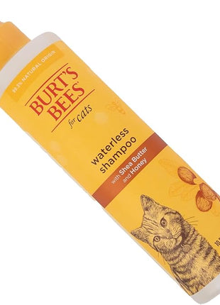 Burt's Bees for Pets Waterless Cat Grooming Spray with Shea Butter and Honey, 99.3% Natural Origin Formulas, Cats Dry Shampoo, Kitten Supplies, 6pk, 10oz