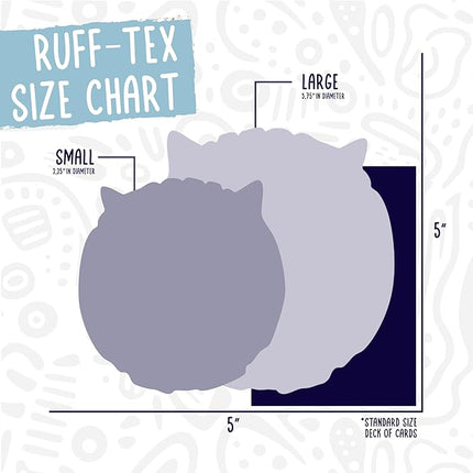 HuggleHounds Ruff-Tex Latex Ball Dog Toy - Dog Toys Rubber, Puppy Toys, Puppy Essentials, Heavy Duty Squeaky Ball for Small, Medium & Large Dogs, All Breeds - Hamlet Pig, Large