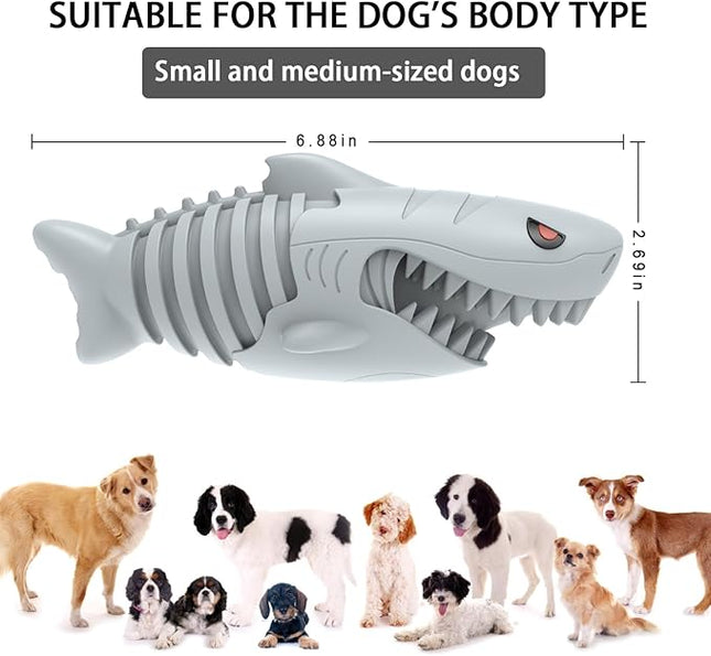 Dog Chew Toys for Aggressive Chewers, Indestructible Tough Durable Squeaky Interactive Dog Toys Teeth Cleaning Dog Chew Toy for Small Meduium Large Breed