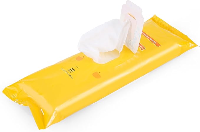 Wet Ones for Pets Multipurpose Dog Wipes with Aloe Vera, Tropical Splash Scent - Extra Large Pet Bathing Wipes with Wet Lock Seal for Dog Paws & All Over Use, 10 Count