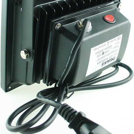 QUANS 110V 20W UV Ultra Violet High Power LED Light for Curing Glue Blacklight Fishing Aquarium with US Plug