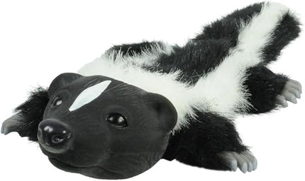 Hyper Pet 48847 Real Skinz Dog Toy, Skunk,Black/White