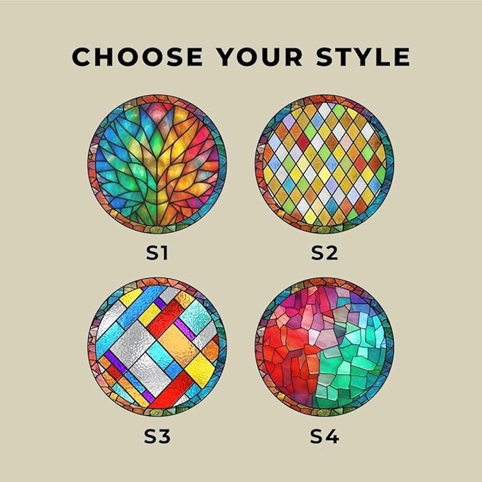 Custom Dog Portrait Stained Glass Light Catcher, Pet Memorial Stained Glass Photo Light Catcher, Staineds Glass Dog Memorial, Loss of Dogs Sympathy Gift Personalized, Pet Loss Gift /5