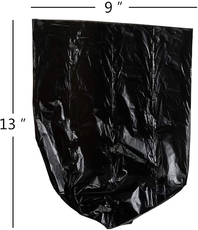 Ramddy 1400 Counts Dog Waste Bags with Dispenser, Dog Poop Bags 40 Rolls, Black