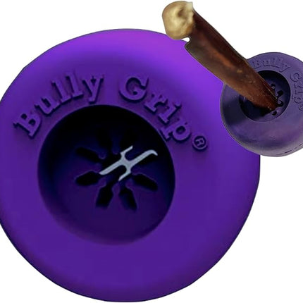 Bully Stick Holder for Dogs - Medium Size - Interactive Dog Toy, Dog Treat Holder, Slow Feeder, Treat Dispenser, Chew Toy and Dog Safety Device