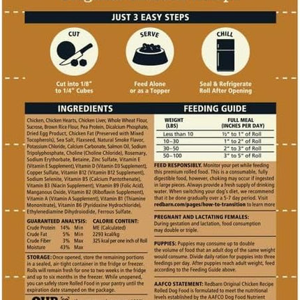 Redbarn Pet Products Chicken Rolls for Dogs 8-Count, 4lb