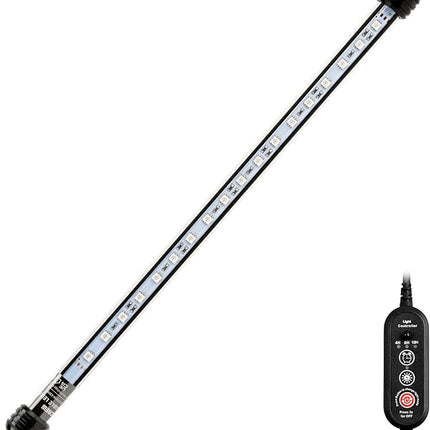 NICREW LED Aquarium Light, 15 Inches Submersible Fish Tank Light, Waterproof Underwater Light with Multicolor Option