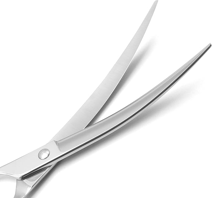 Chris Christensen Classic Series 7.5 in. Curved Dog Grooming Shears, Groom Like a Professional, Convex blade, Any Skill Level, Made From 440C Japanese Steel