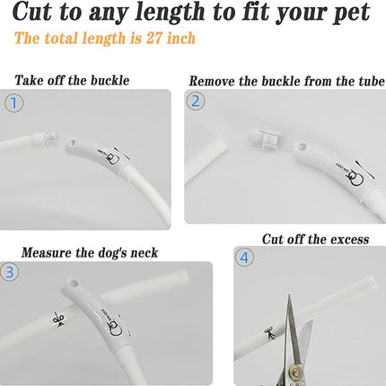 Light Up Dog Collar, Rechargeable Glowing Dog Collar, Light Dog Collar for Night Walking with 1640 FT of Visibility - Brightest LED Dog Collar Light, 3 Flashing Modes, Keeps Your Pets Safe in The Dark