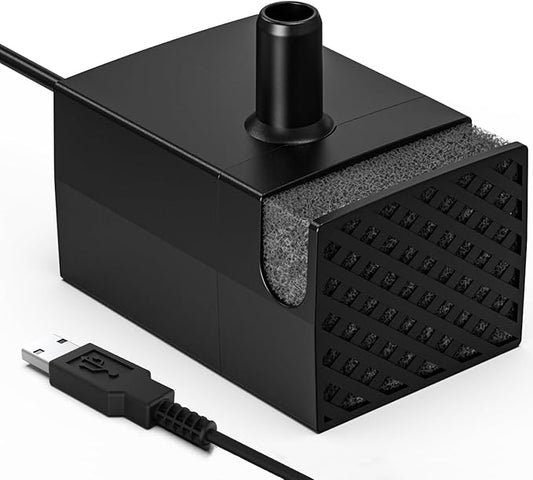 Dog Water Fountain Pump Replacement, Water Pump for lesotc Dog Cat Water Fountain/Dog Water Bowl Dispenser Replacement Pump for D2223, D2341, D2322, D2419 Models