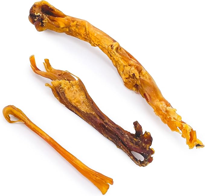 ValueBull Beef Tendons for Dogs, Varied Shapes, 5 Pounds Bulk Pack - Natural Collagen, Grass-Fed, Single Ingredient, All Natural Dog Chews