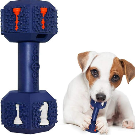 Dog Chew Toys for Aggressive Chewers,Food Grade Non-Toxic Dental Pet Toy,Tough Durable Indestructible Dog Toys for Small Dogs.Blue（8IB-15IB）
