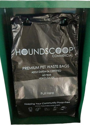 Case of 3200 Pull-Strap Header Pet Waste Bags, 32 Header Packs of 100 Bags, Commercial Dog Waste Station Bags HOA, Residential, XL and Strong, Easy Single Pull for Poop Station Dispensers