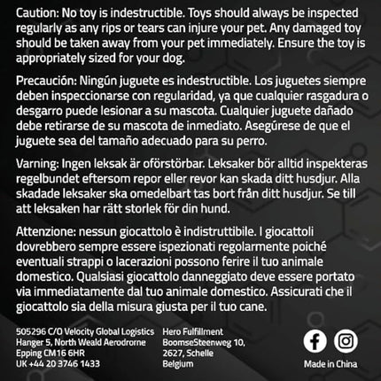 Playology Dog Toys | Squeaky Chew Ball - Bouncy Durable Floating Fetch Ball for Dogs | Medium Peanut Butter Scented Toy - Easy to Clean and Made from Non Toxic Materials