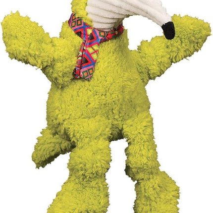 HuggleHounds Knottie Plush Dog Toy - Dog Stuffed Animal Toy, Puppy Toys, Squeaky Dog Toy for Small, Medium & Large Dogs, Durable Plush to Keep Them Busy - Nibblet Anteater, Large