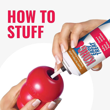 KONG Classic Stuffable Dog Toy - Fetch & Chew Toy for Dogs - Treat-Filling Capabilities & Erratic Bounce for Extended Play Time - Durable Natural Rubber Material - for XX-Large Dogs