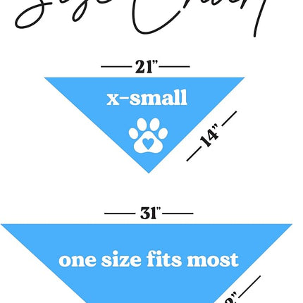 Big Brother Heart Paw Dog Bandana | 100% Cotton Adjustable Triangle | Pregnancy Announcement Photoshoot Prop | New Baby | Made in USA | Matching Family | Turquoise X-Small (87)