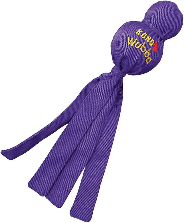 KONG - Wubbaª Tugga - Durable Cotton Rope Tug of War Dog Toy - For Large Dogs (Assorted Colors)
