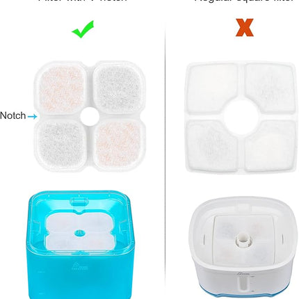 Crystal Cat Water Fountain Stainless Steel, 101oz/3L Pet Fountain with LED Light for Cats and Dogs (Green)