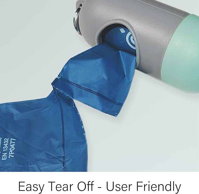 Dog Poop Bags with Handles, Dog Poop Bags Rolls-252 Counts, Doggie Poop Bags, Dog Waste Bags, Certified Compostable, Extra Thick & Leak Proof, Unscented, Eco-Friendly 9 x 13 Inches