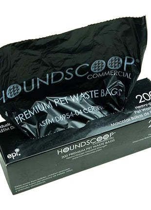 Case of 2000 Pet Waste Bags on Roll (10 Rolls of 200 bags per roll) Dog Waste Station Bags for HOA, Residential, commercial roll bag for Poop Station Dispensers