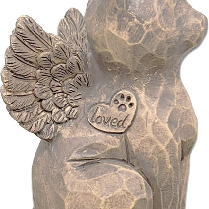 Cat Angel Memorial Figurine, Cat Memorial Gifts, Losing a Cat Sympathy Gift, Cat Gifts for Cat Lovers, Passed Away Cat Gift, Sculpted Hand-Painted Figure