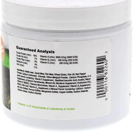 JurassiDiet - Aquatic Turtle, 140 g / 4.9 oz.