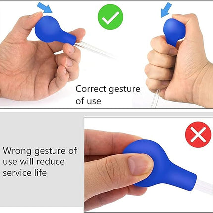 Aquarium Choice Coral Feeder Long Syringe, 2 Units, SPS HPS Marine Reef Coral Feeder Tool, 2 Tweezers for Coral Frag, Fish Excreta Cleaner