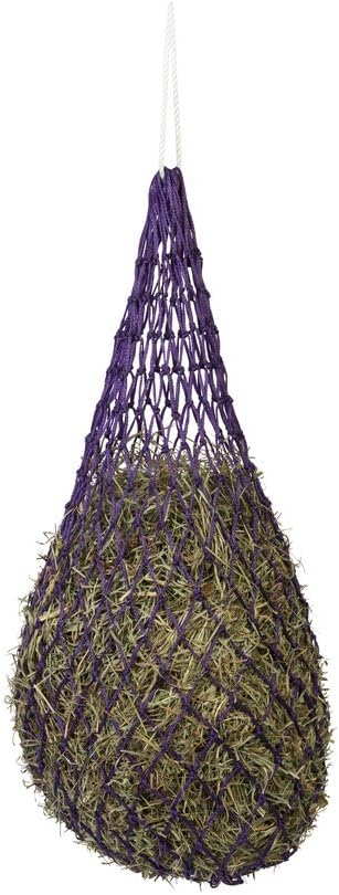 Weaver Equine Slow Feed Hay Net, 36” Small Hole Synthetic Rope Horse Hay Feeder for Slower Feeding, Ideal Horse Hay Net for Horse or Goat Shows