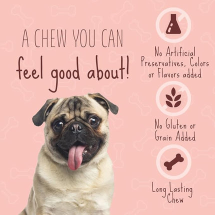 Better Belly Highly Digestible Rawhide Small Roll Chews, Treat Your Dog to a Chew with NO Artificial Colors or Flavors