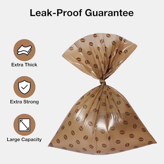 VETRESKA Dog Poop Bags, 540 Count Coffee Scented Waste Bags, Leak Proof, Extra Thick, 9" x 13" Large Dog Pet Bags for Dogs and Cats - (36 Rolls)