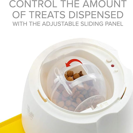 Arf Pets Dog Treat Dispenser with Remote Button – Dog Memory Training Activity Toy – Treat While Train, Promotes Exercise by Rewards, Improves Memory & Positive Training for A Healthier & Happier Pet