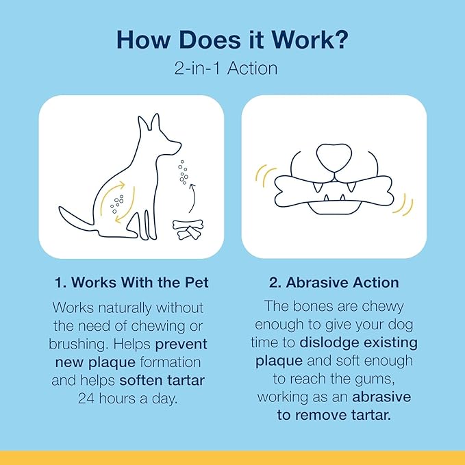 Proden PlaqueOff Sytem Mini Dental Care Bones for Dogs - Vegetable 12 oz, Green, 340G