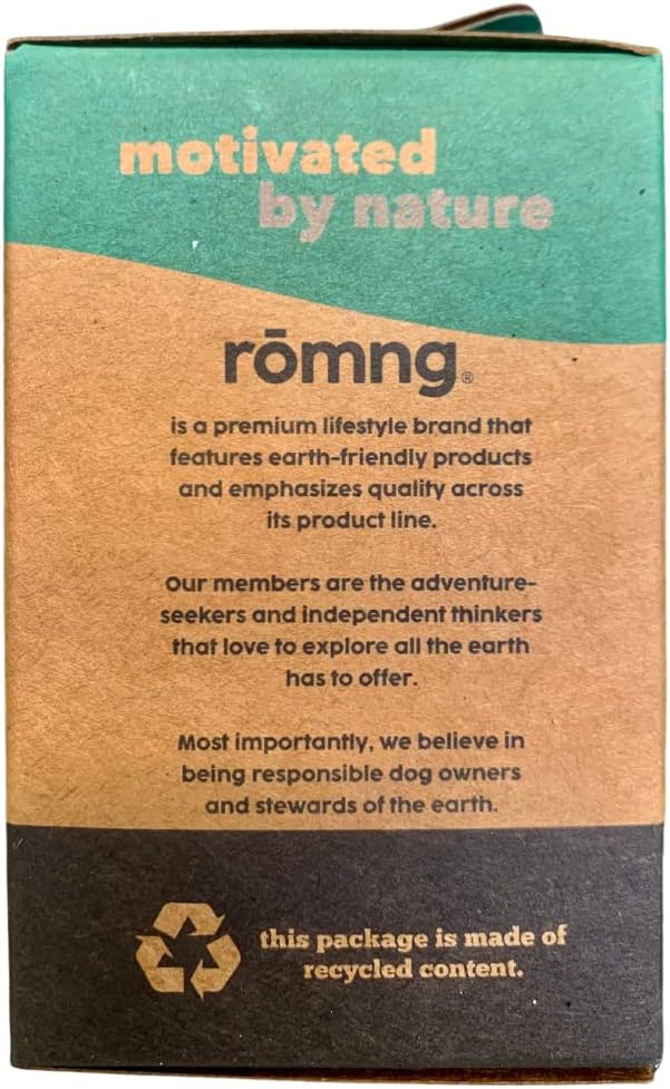 Compostable Dog Poop Bags, Plant-Based, TUV Certified, Unscented, Leak-Proof, 6 Rolls, 90 Bags, Black