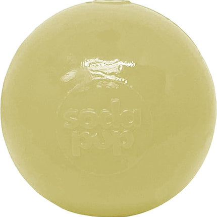 SodaPup Glow Ball – Durable Dog Treat Dispenser & Chew Toy Made in USA from Non-Toxic, Pet Safe, Food Safe Natural Rubber for Mental Stimulation, Problem Chewing, Calming Nerves & More