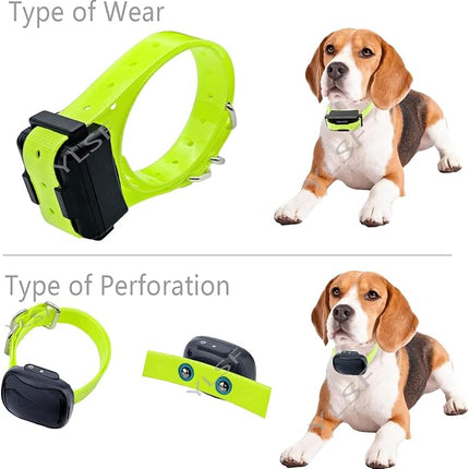 Dog Collar Strap for Most of Electronic Training Shock Collar Receivers-Adjustable Durable Waterproof Odorless 3/4 Inch Collar Replacement for Barking Fence-Pet TPU Collar Strap