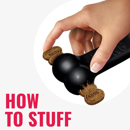 KONG - Extreme Goodie Bone - KONG's Most Durable Natural Rubber Dog Bone for Power Chewers - Black - For Large Dogs