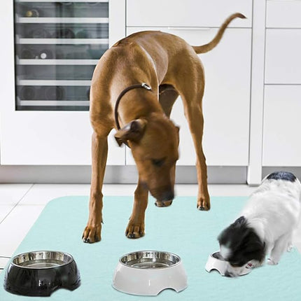 KOOLTAIL Washable Pee Pads for Dogs - Waterproof Dog Mat Non-Slip Puppy Potty Training Pads, Reusable Whelping Pads for Dog Crate PlayPen