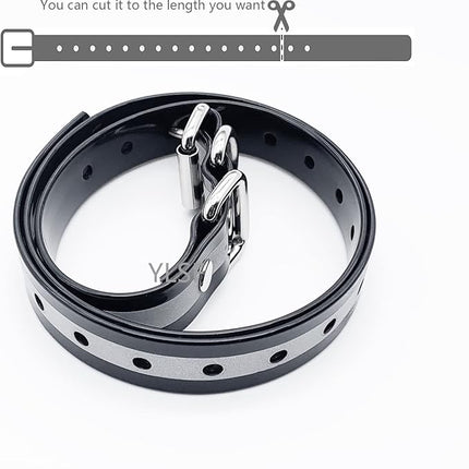Dog Collar Strap for Most of Electronic Training Shock Collar Receivers-Adjustable Durable Waterproof Odorless 3/4 Inch Collar Replacement for Barking Fence-Pet TPU Collar Strap