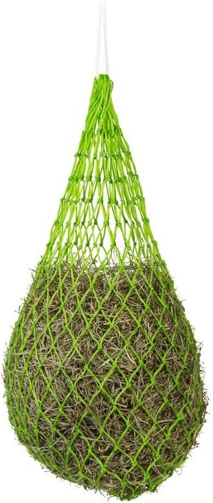 Weaver Equine Slow Feed Hay Net, 36” Small Hole Synthetic Rope Horse Hay Feeder for Slower Feeding, Ideal Horse Hay Net for Horse or Goat Shows