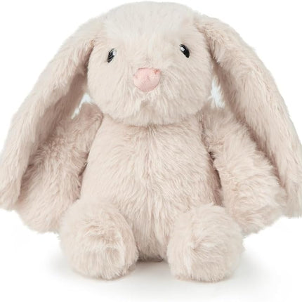 Best Pet Supplies Squeaky Dog Toys with Soft Durable Fabric for Small, Medium and Large Pets Interactive Toy for Indoor Play, Supports Active Biting and Play - Bunny (Beige), Small