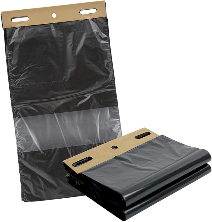Zero Waste USA® 3,200 Commercial ONEpul® dog waste header bags - 30% larger than standard rolls - (32 headers of 100 bags = 3,200 bags)